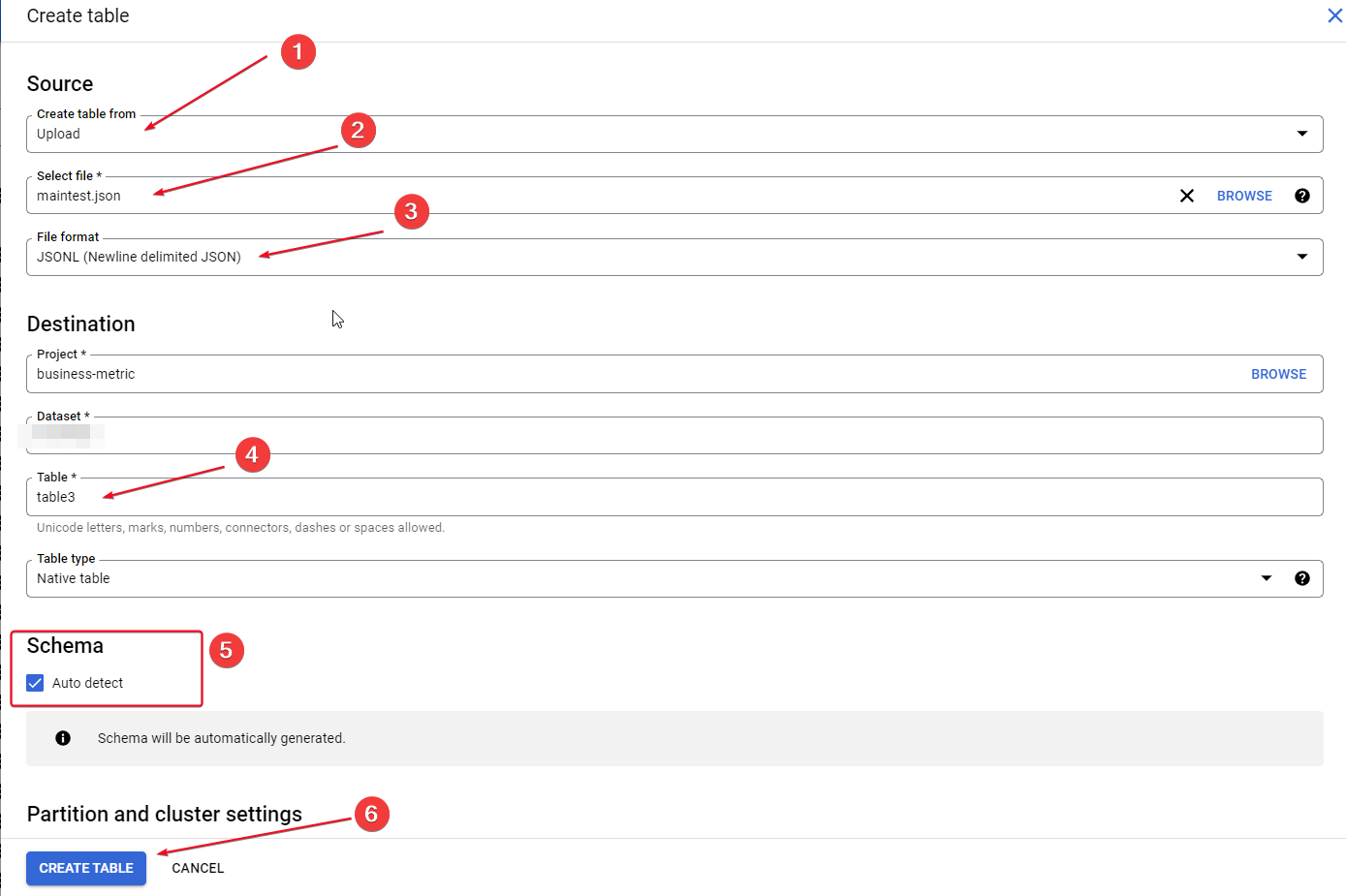 Иллюстрация: Использование JSON в Google BigQuery