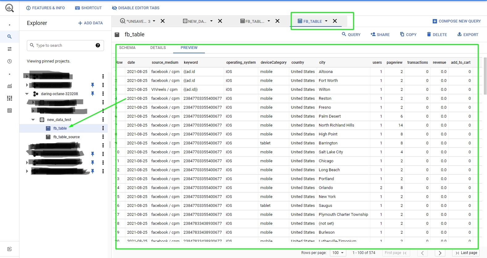 Иллюстрация: Регулярная выгрузка данных из Google Analytics в Power BI с помощью Google Sheets & Big Query