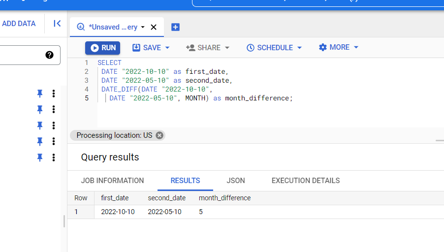 Иллюстрация: Работа с Google BigQuery Date и Timestamp