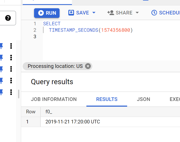 Иллюстрация: Работа с Google BigQuery Date и Timestamp