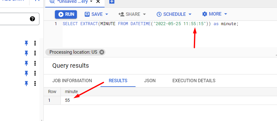 Иллюстрация: Работа с Google BigQuery Date и Timestamp