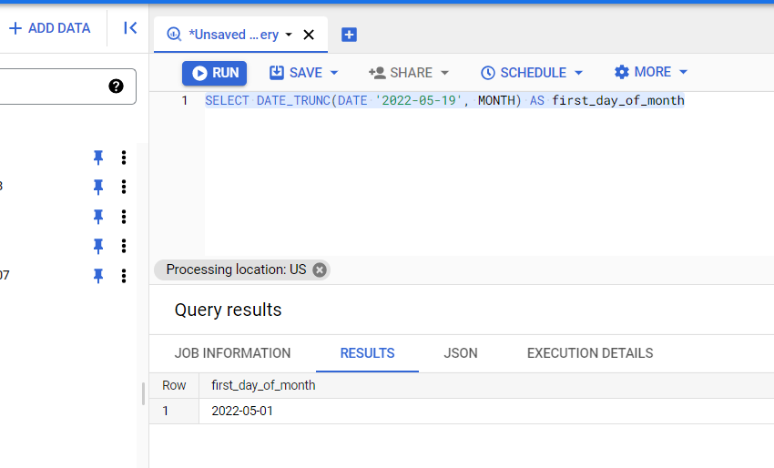 Иллюстрация: Работа с Google BigQuery Date и Timestamp