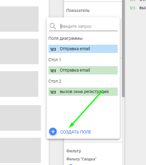 Иллюстрация: Воронка из событий в Google Data Studio и создание кастомных метрик